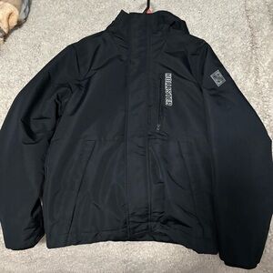 Hollister Men's Black Jacket